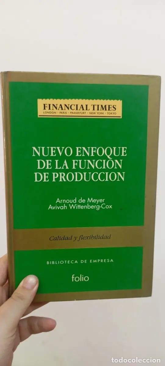 Livros em segunda m&atilde;o: Nuevo enfoque de la funci&oacute;n de producci&oacute;n - VVAA