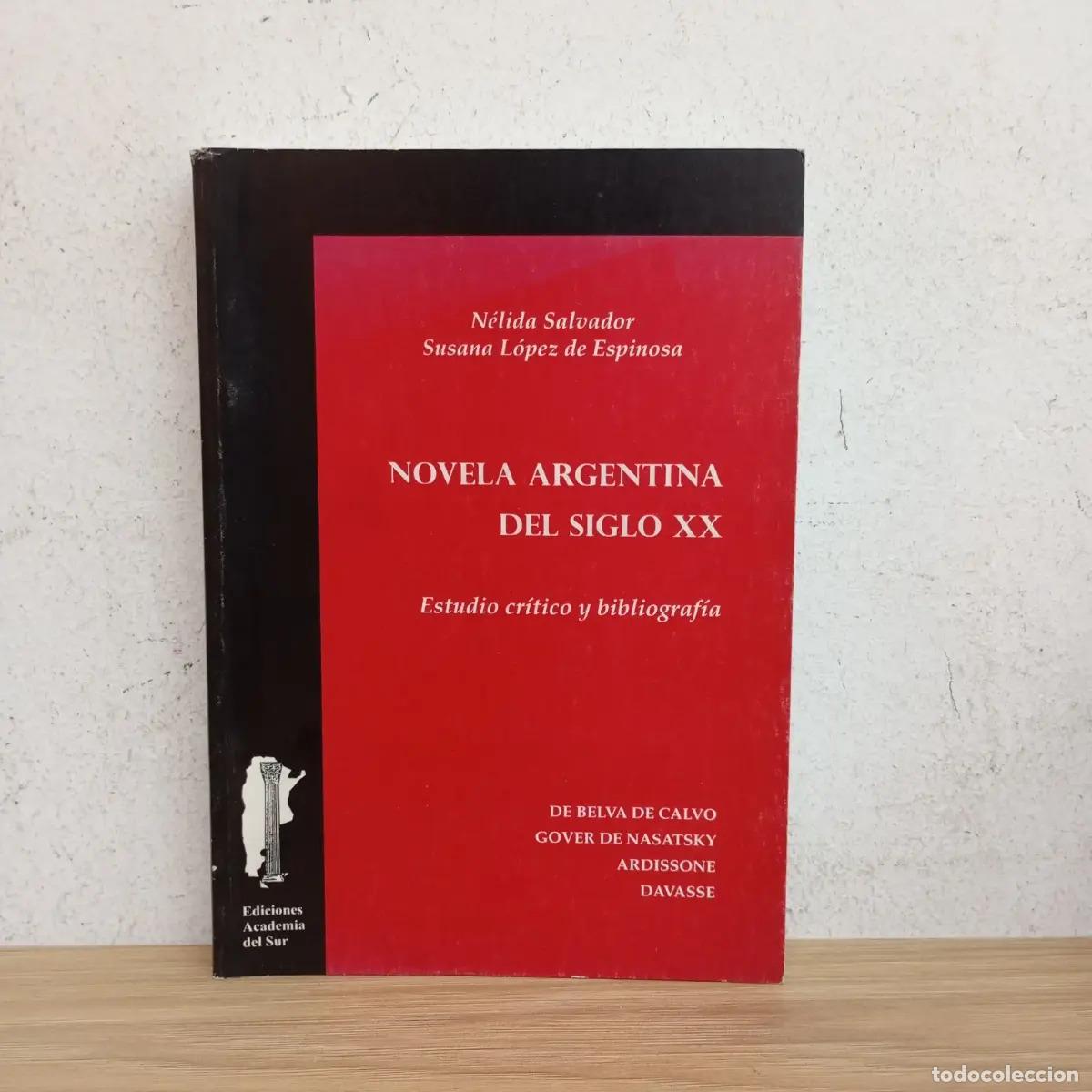 Livros em segunda m&atilde;o: Novela argentina del siglo XX - N&eacute;lida Salvador