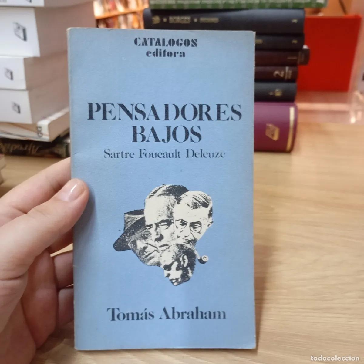 Livres: Pensadores bajos - Tom&aacute;s Abraham