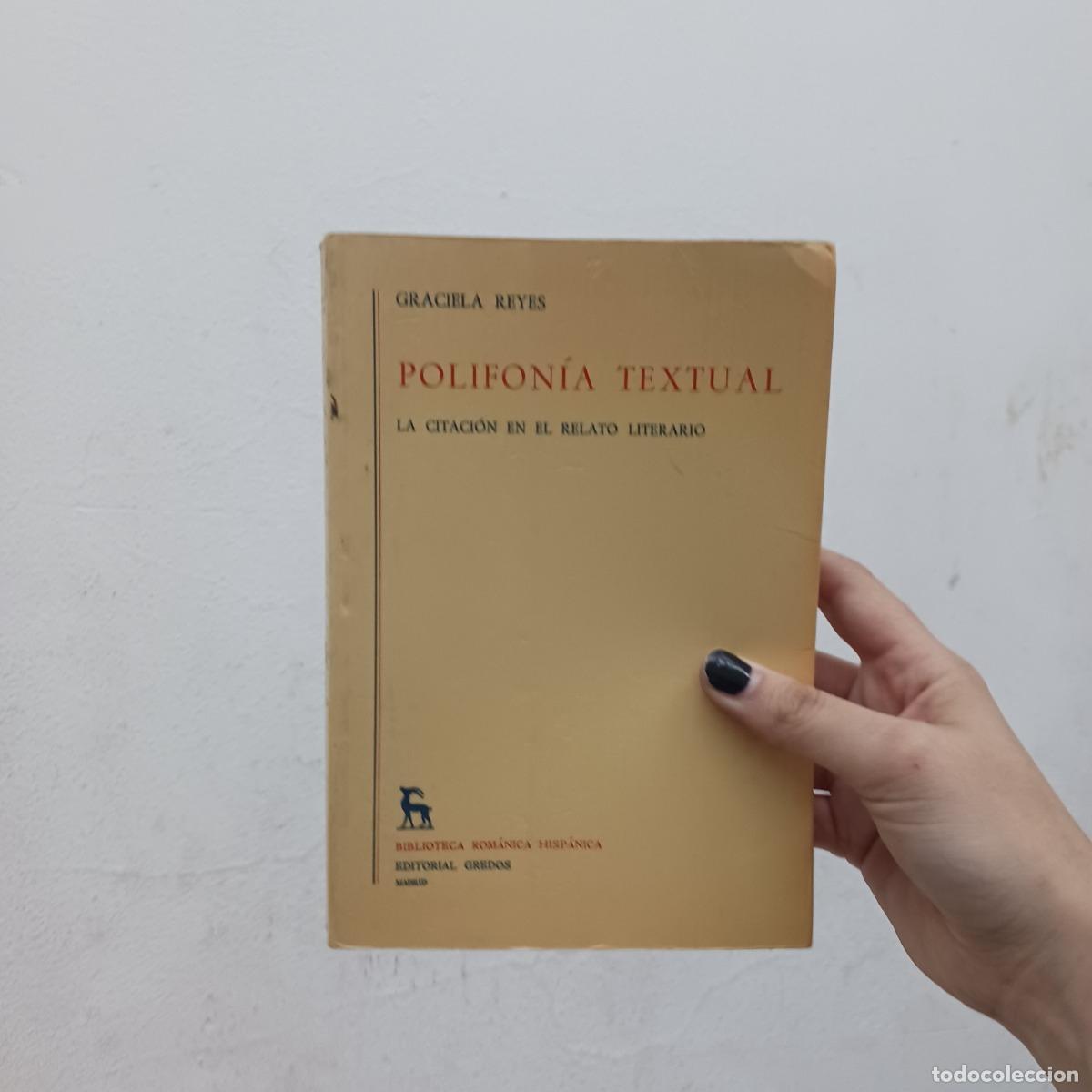 Libros: Polifonia textual - Graciela Reyes - Foto 1