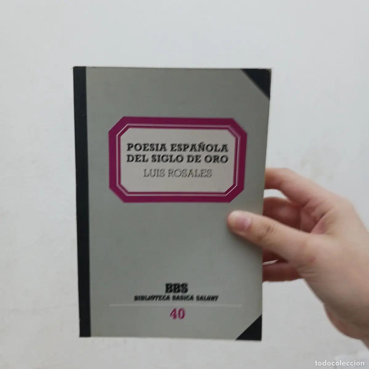 B&uuml;cher: Poesia espa&ntilde;ola del siglo de oro - Luis Rosales