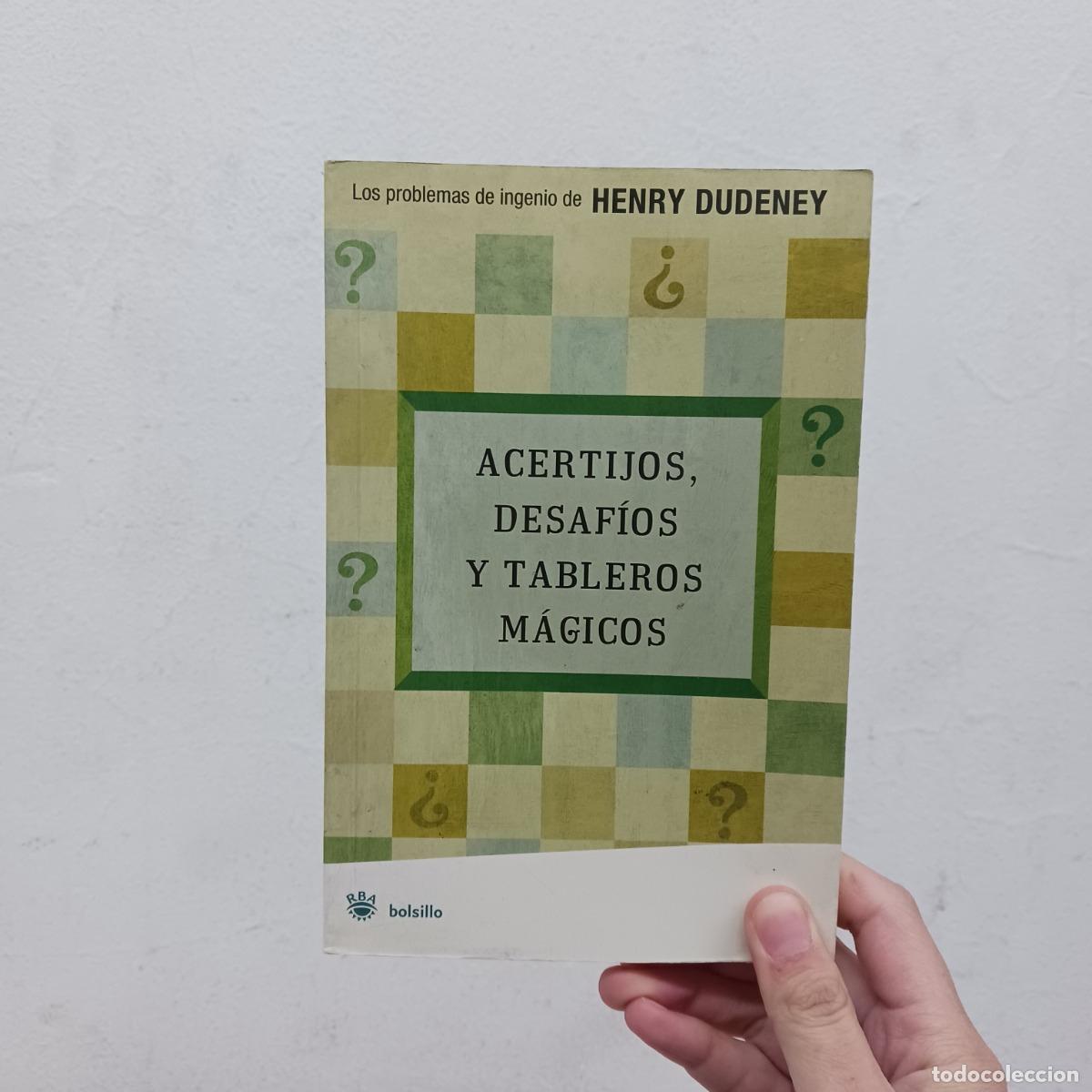 Libri di seconda mano: Acertijos, desaf&iacute;os y tableros m&aacute;gicos - Henry Dudeney