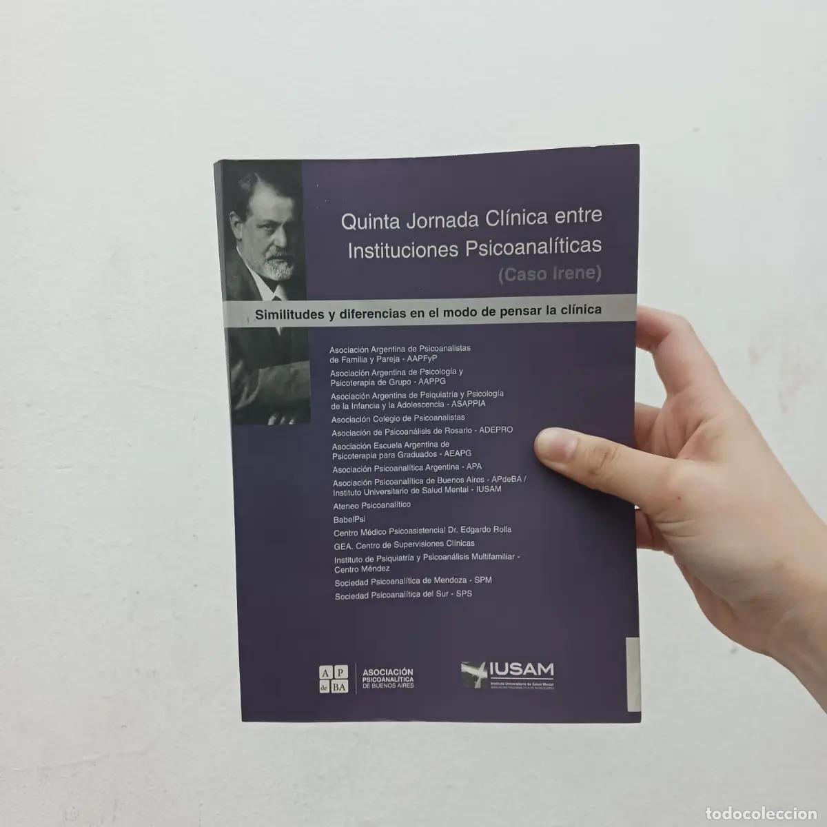 Livros em segunda m&atilde;o: Quinta jornada clinica entre instituciones psicoanaliticas: Caso Irene (det.) - VVAA