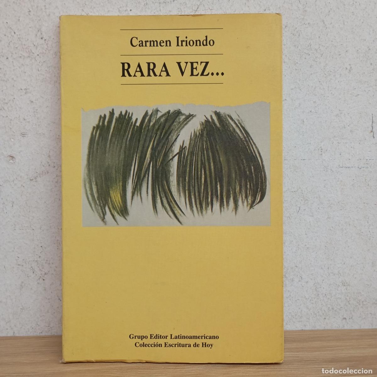Libros: Rara vez... - Carmen Iriondo - Foto 1