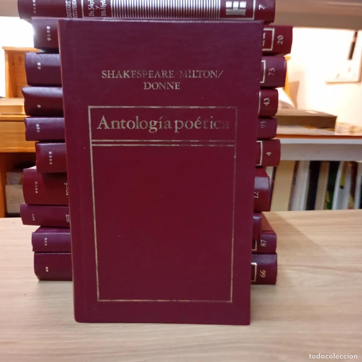 Libri di seconda mano: Antolog&iacute;a po&eacute;tica - Shakespeare, Milton, Donne