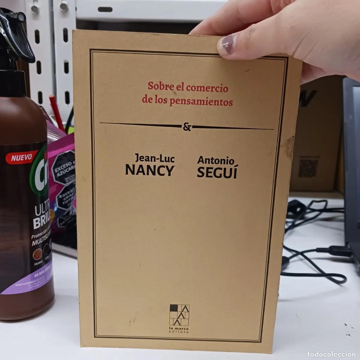 Libri di seconda mano: Sobre el comercio de los pensamientos - Jean Luc Nancy, Antonio Segui
