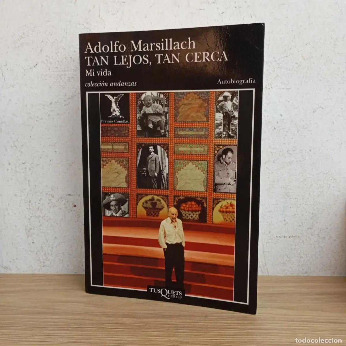 books: Tan lejos, tan cerca - Adolfo Marsillach