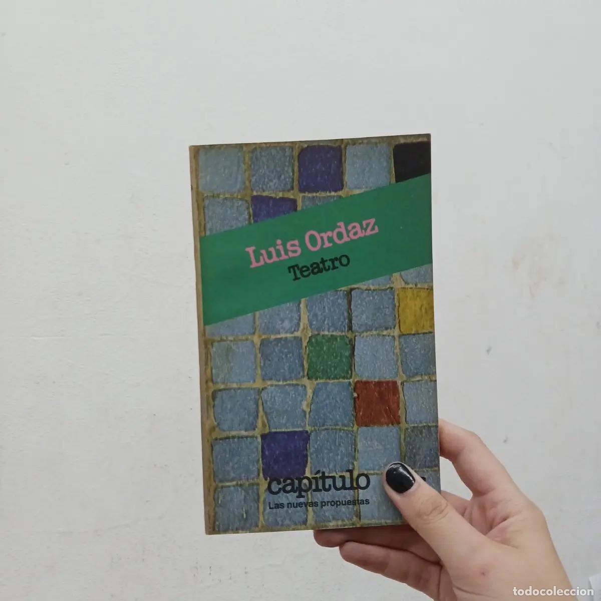 Libros: Teatro - Luis Ordaz - Foto 1