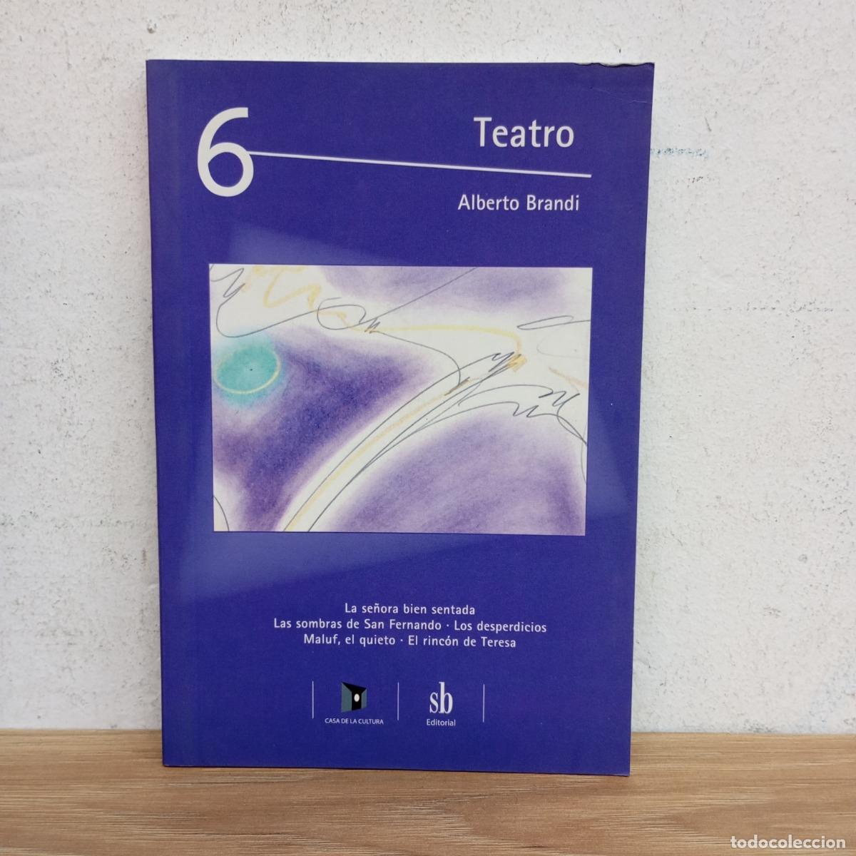 Libros: Teatro 6 - Alberto Brandi - Foto 1