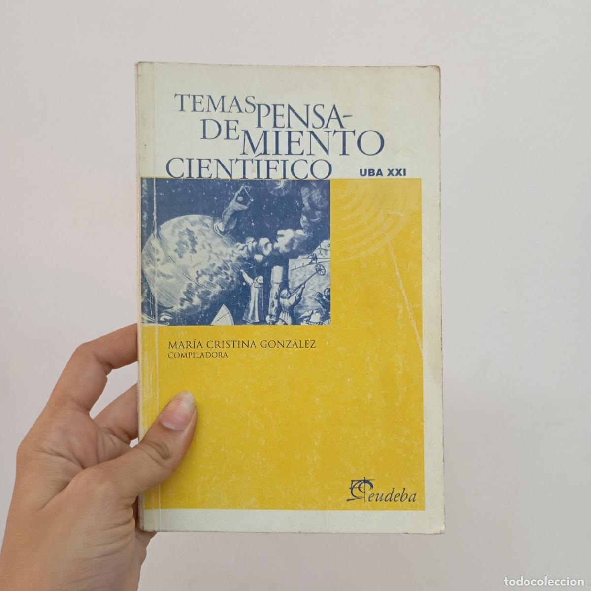 Livros em segunda m&atilde;o: Temas de pensamiento cient&iacute;fico - Mar&iacute;a Cristina Gonz&aacute;lez