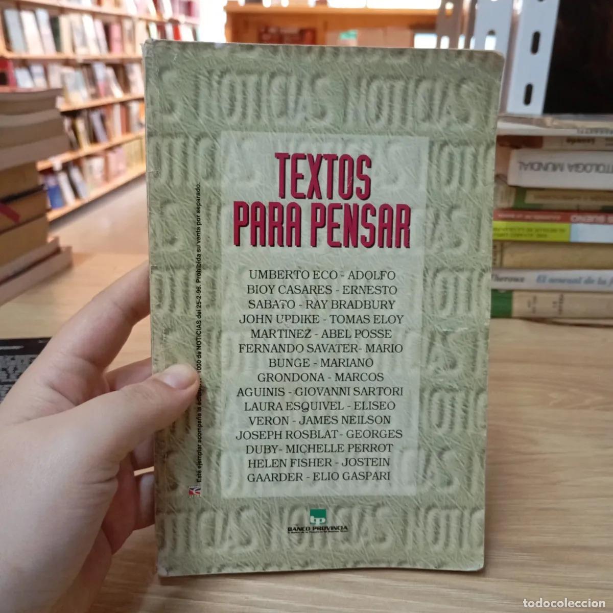 Libros: Textos para pensar - VVAA - Foto 1