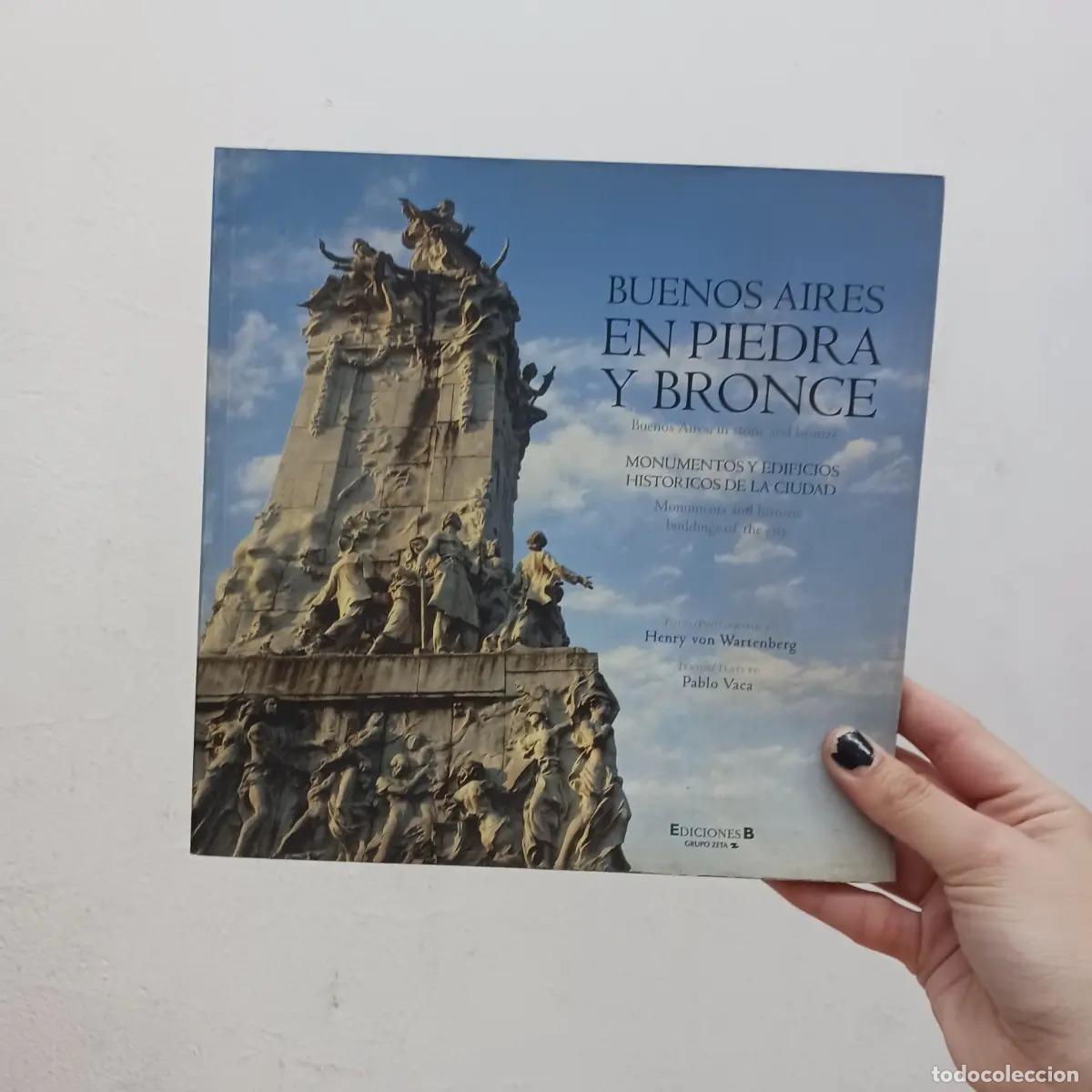 Libros: Buenos Aires en piedra y bronse - VVAA - Foto 1