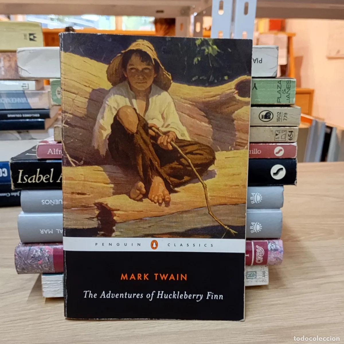Livros em segunda m&atilde;o: The adventures of Huckleberry Finn - Mark Twain