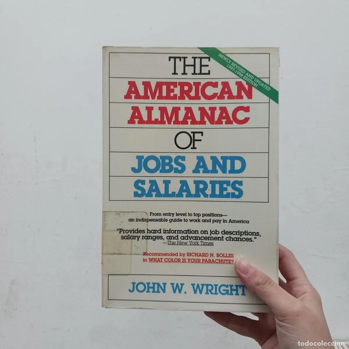 books: The american almanac of jobs and salaries (detalle) - John W. Wright