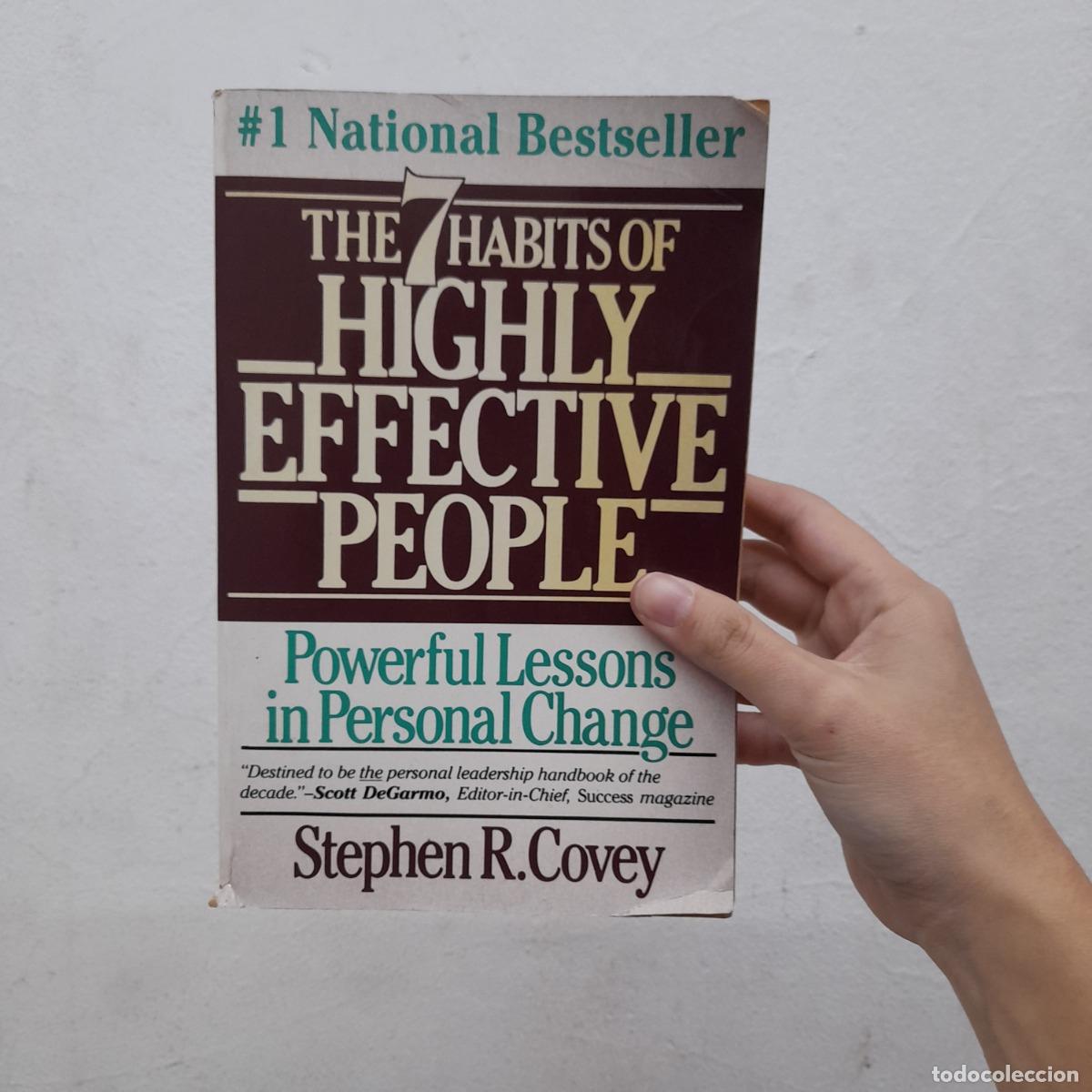 B&uuml;cher: The habits of highly effective people (detalle) - Stephen R. Covey