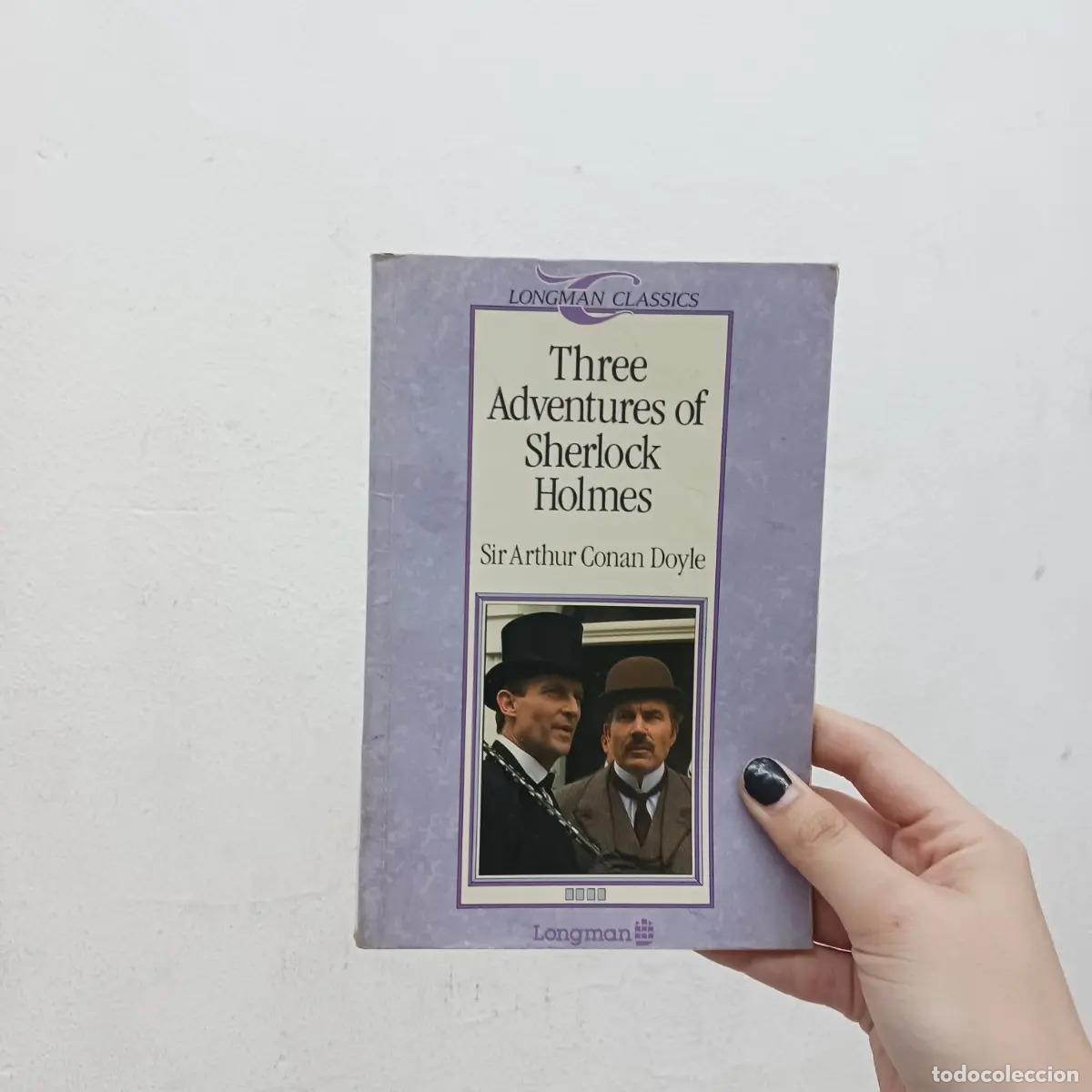 books: Three adventures of Sherlock Holmes - Sir Arthur Conan Doyle