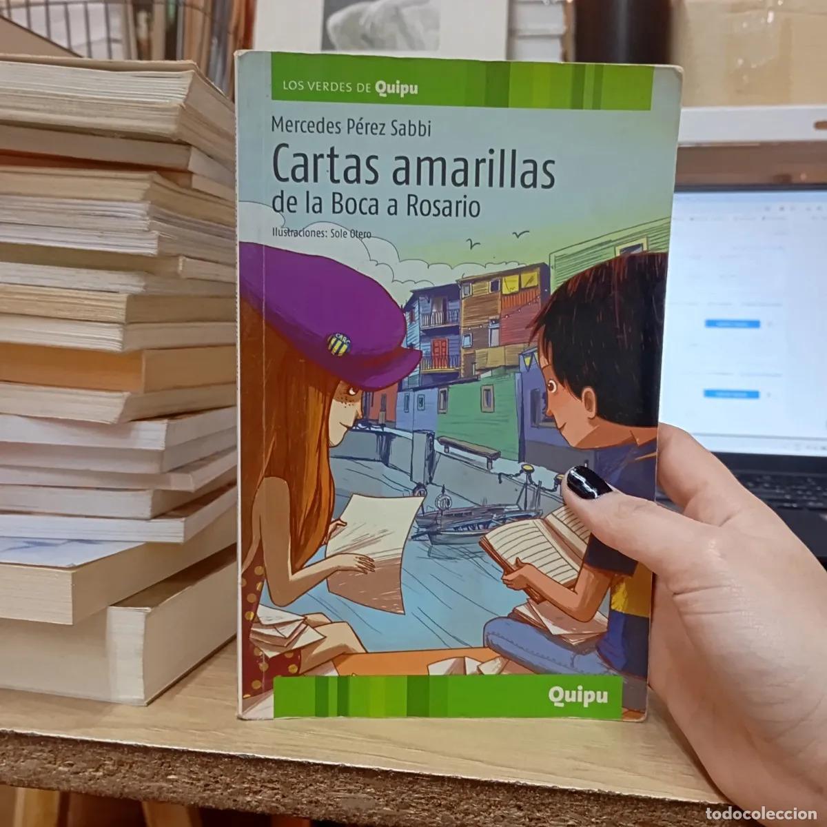 books: Cartas amarillas de la Boca a Rosario (det.) - Mercedes Perez Sabbi