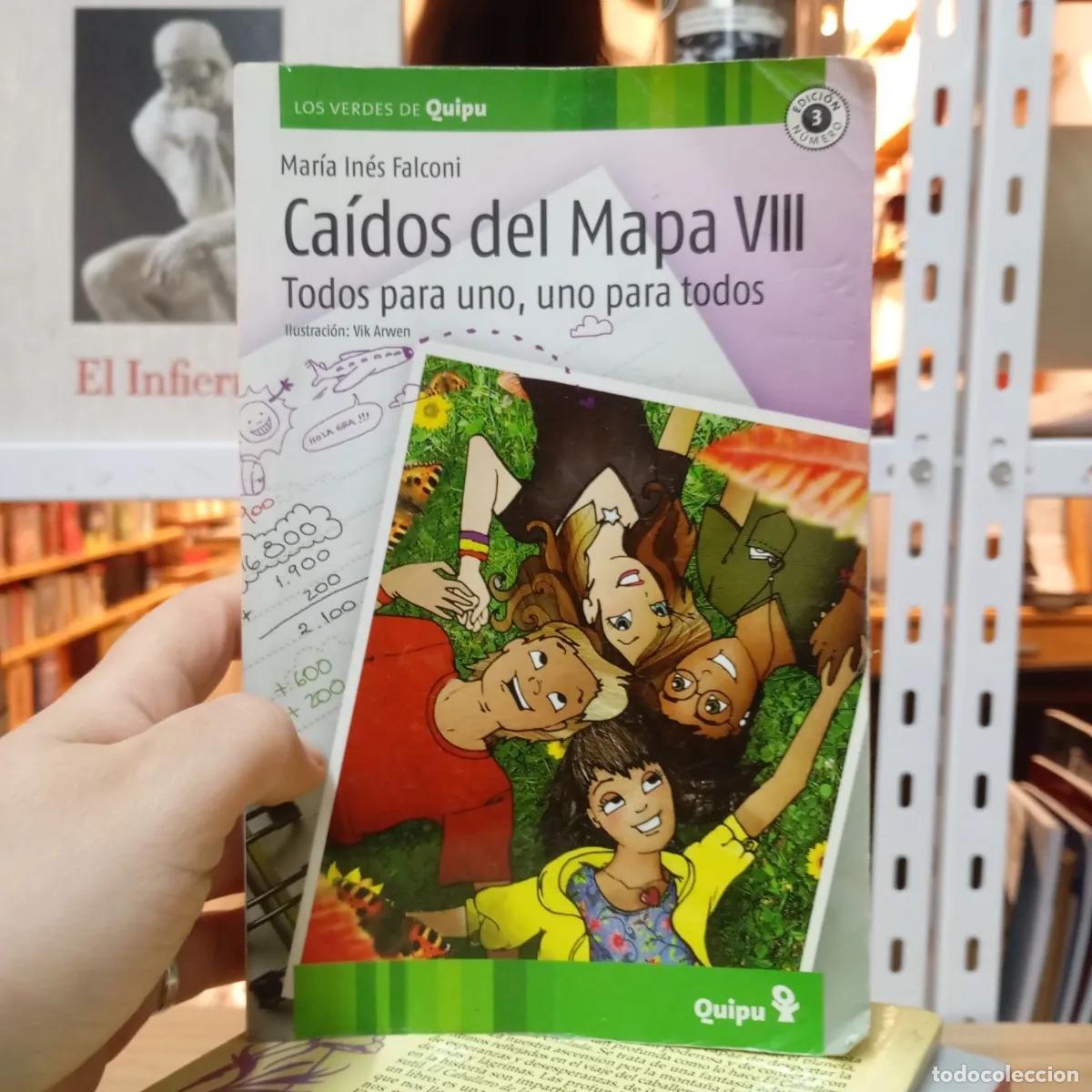 Libros: Ca&iacute;dos del mapa 8 - Mar&iacute;a In&eacute;s Falconi
