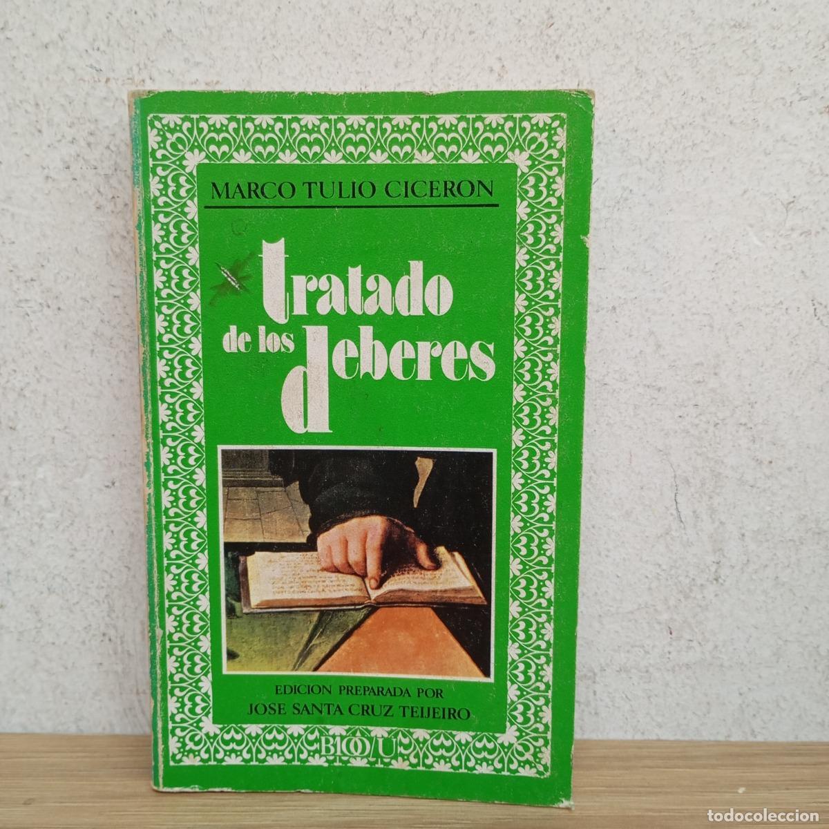 B&uuml;cher: Tratado de los deberes - Marco Tulio Cicer&oacute;n