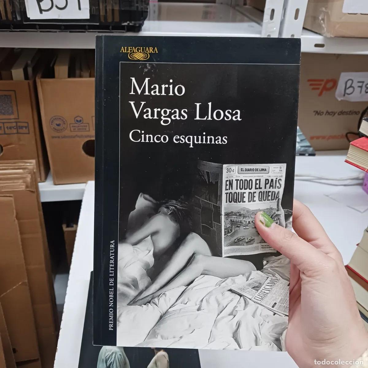 Libros: Cinco esquinas (det.) - Mario Vargas Llosa