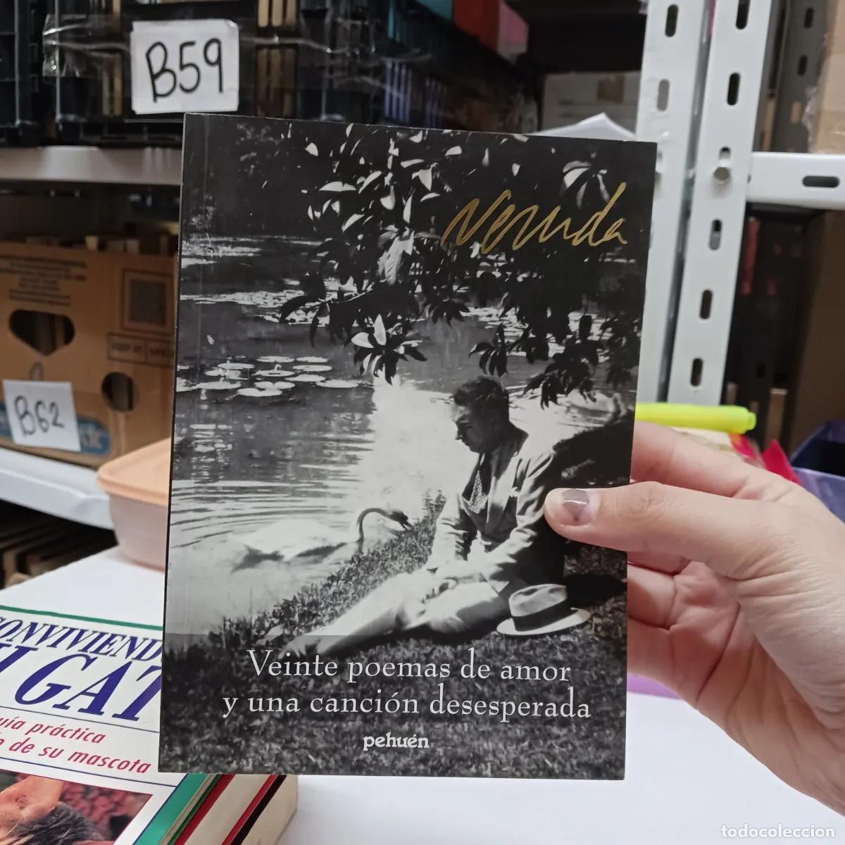 Libros: Veinte poemas de amor y una cancion desesperada (det.) - Neruda