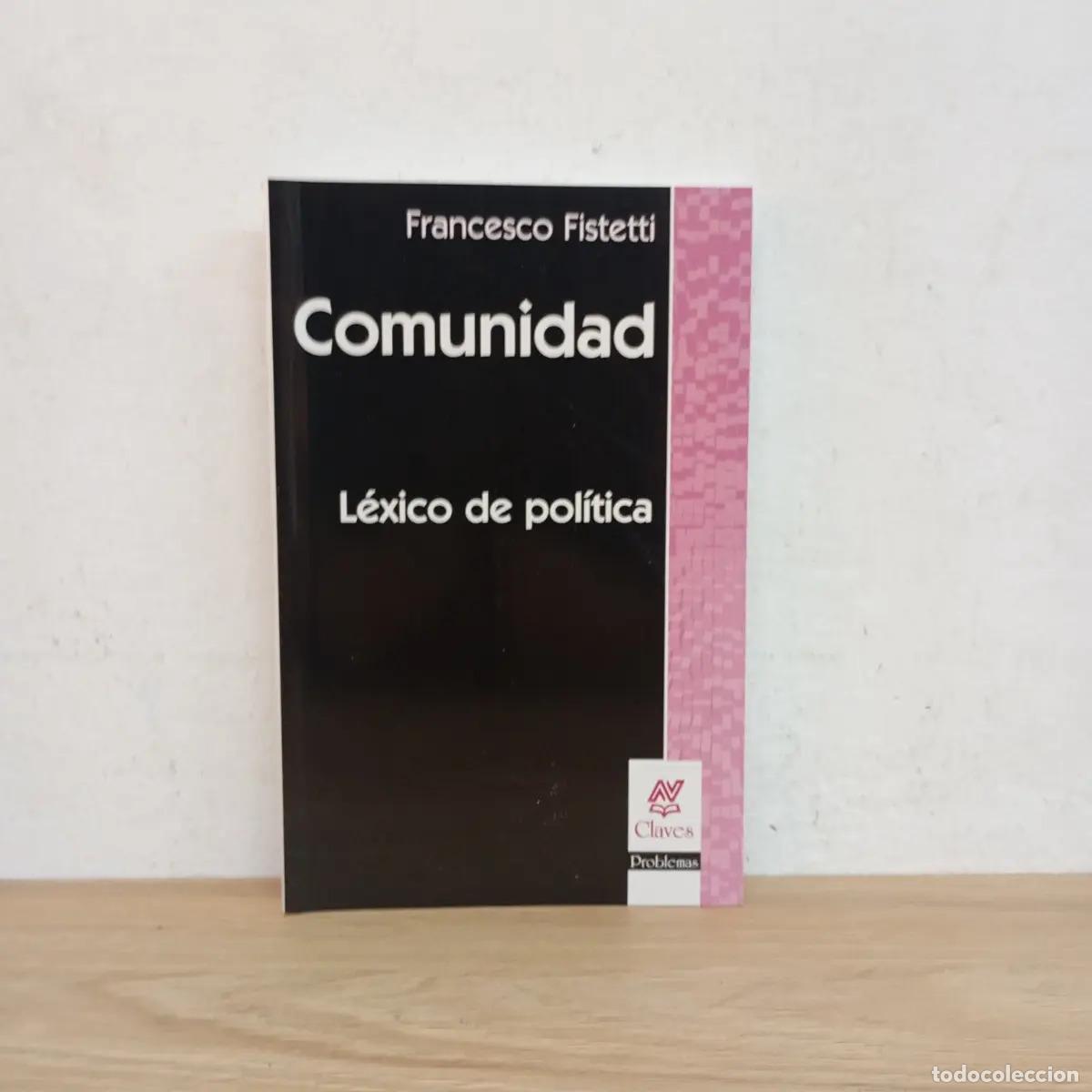Libros: Comunidad - Francesco Fistetti - Foto 1