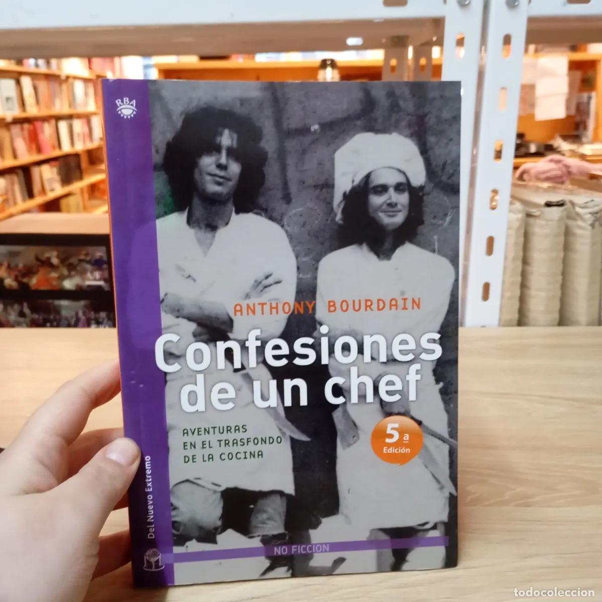 Livros em segunda m&atilde;o: Confesiones de un chef - Anthony Bourdain