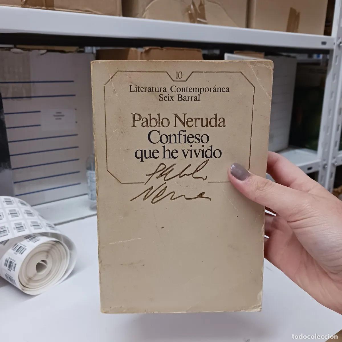 Libros: Confieso que he vivido (det.) - Neruda - Foto 1