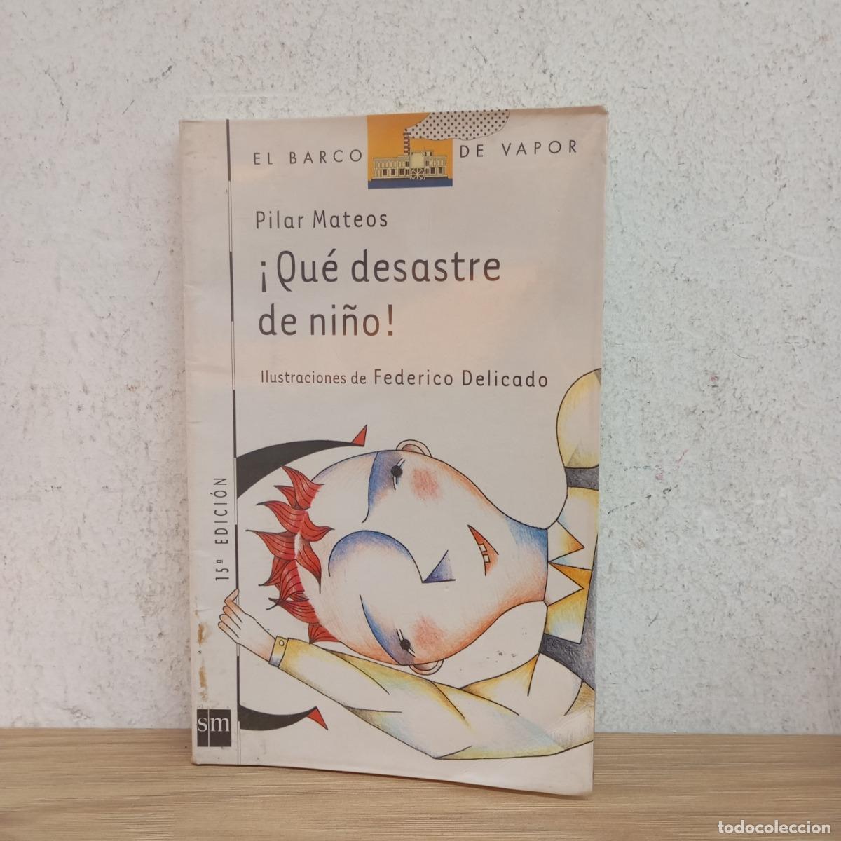 Libros: &iexcl;Qu&eacute; desastre de ni&ntilde;o! - Pilar Mateos - Foto 1