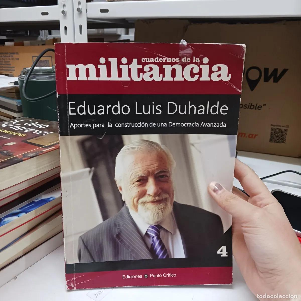 Livros em segunda m&atilde;o: Cuadernos de la militancia (det.) - Eduardo Luis Duhalde