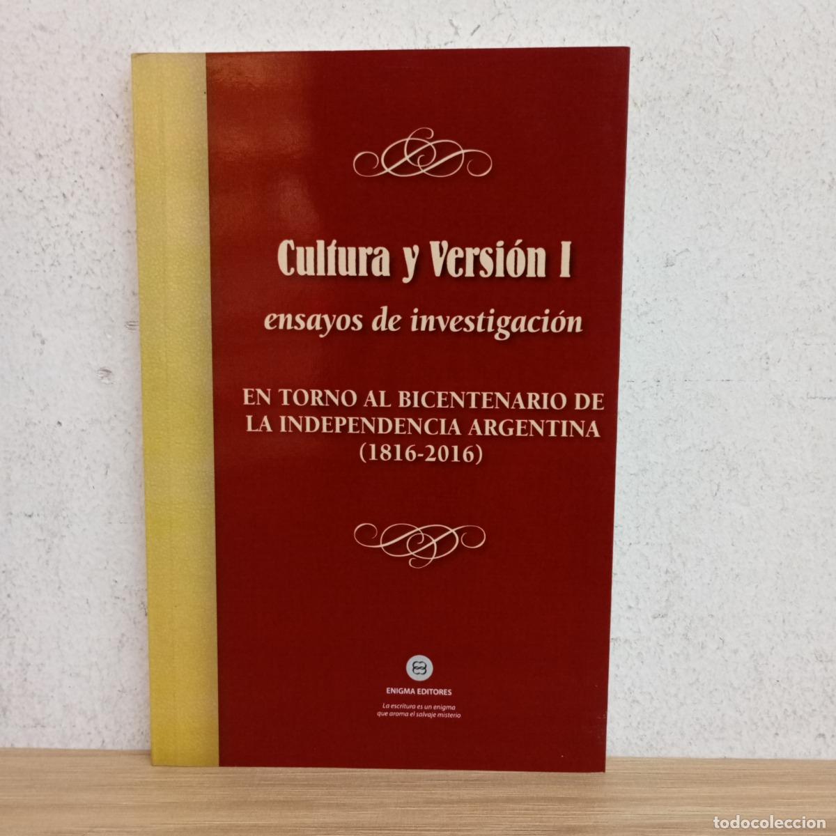Libri di seconda mano: Cultura y versi&oacute;n 1 - Carlos E. Berbeglia