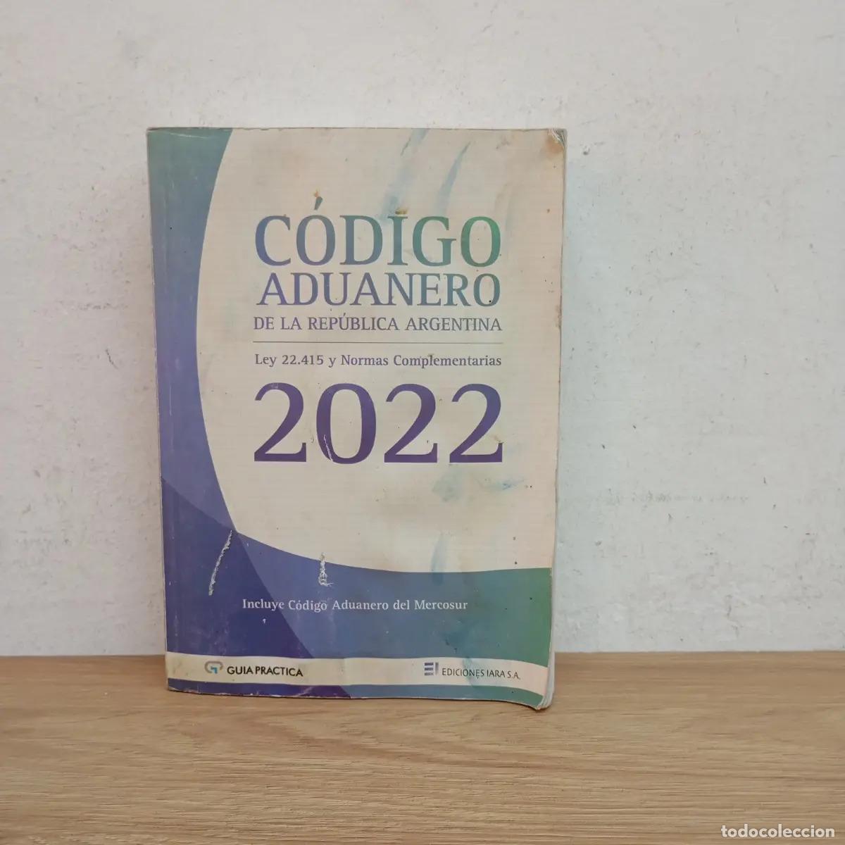 books: C&oacute;digo aduanero 2022 (detalles) - VVAA