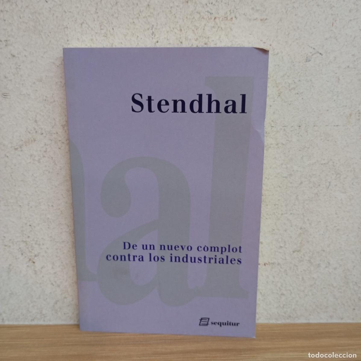 Libri di seconda mano: De un nuevo complot contra los industriales - Stendhal