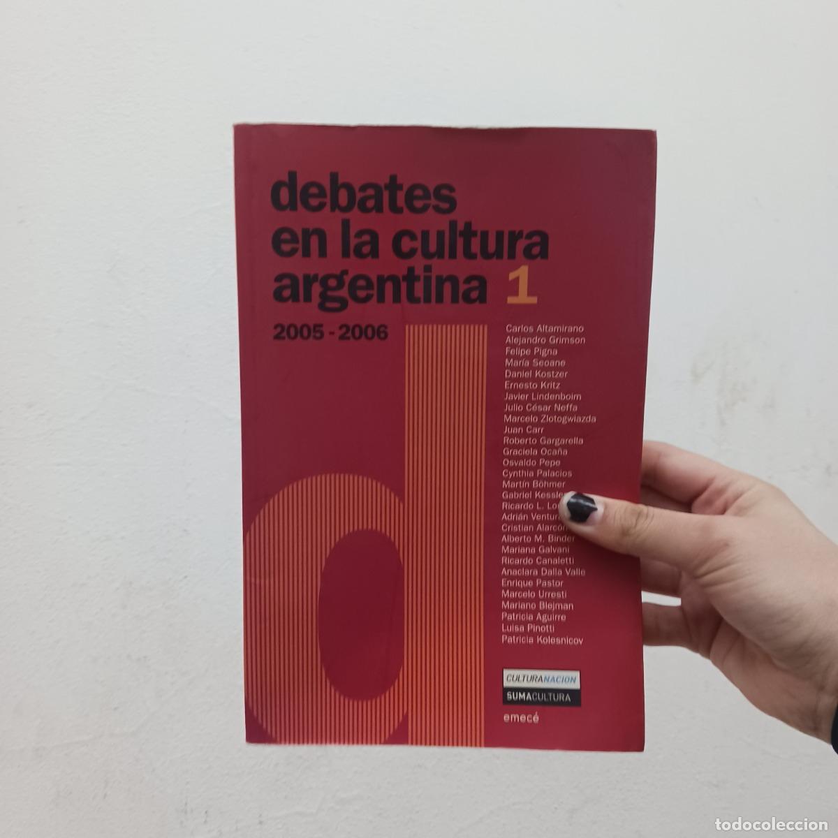 Libros: Debates en la cultura argentina 1 - VVAA - Foto 1