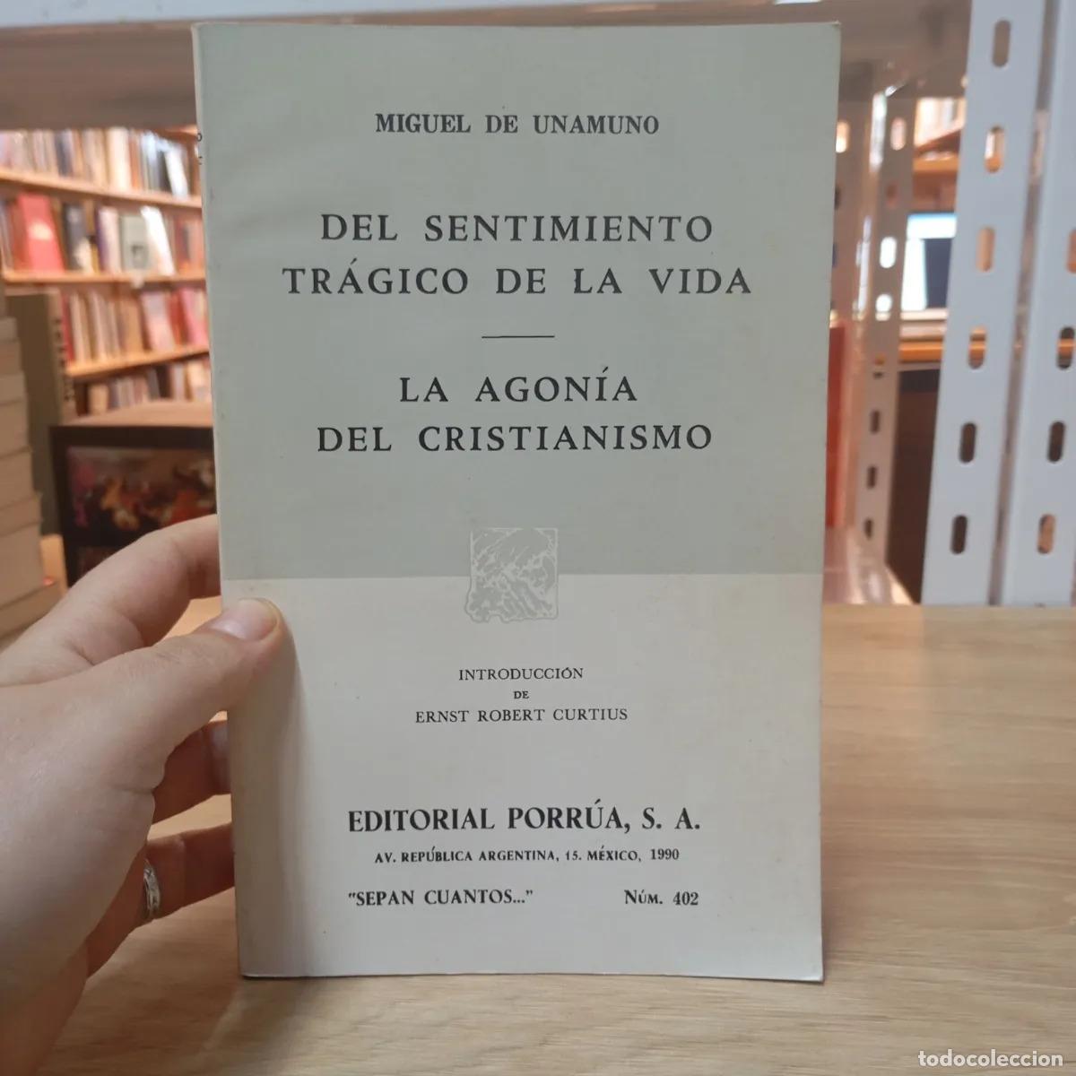 Libros: Del senitmiento tr&aacute;gico de la vida - Miguel de Unamuno - Foto 1