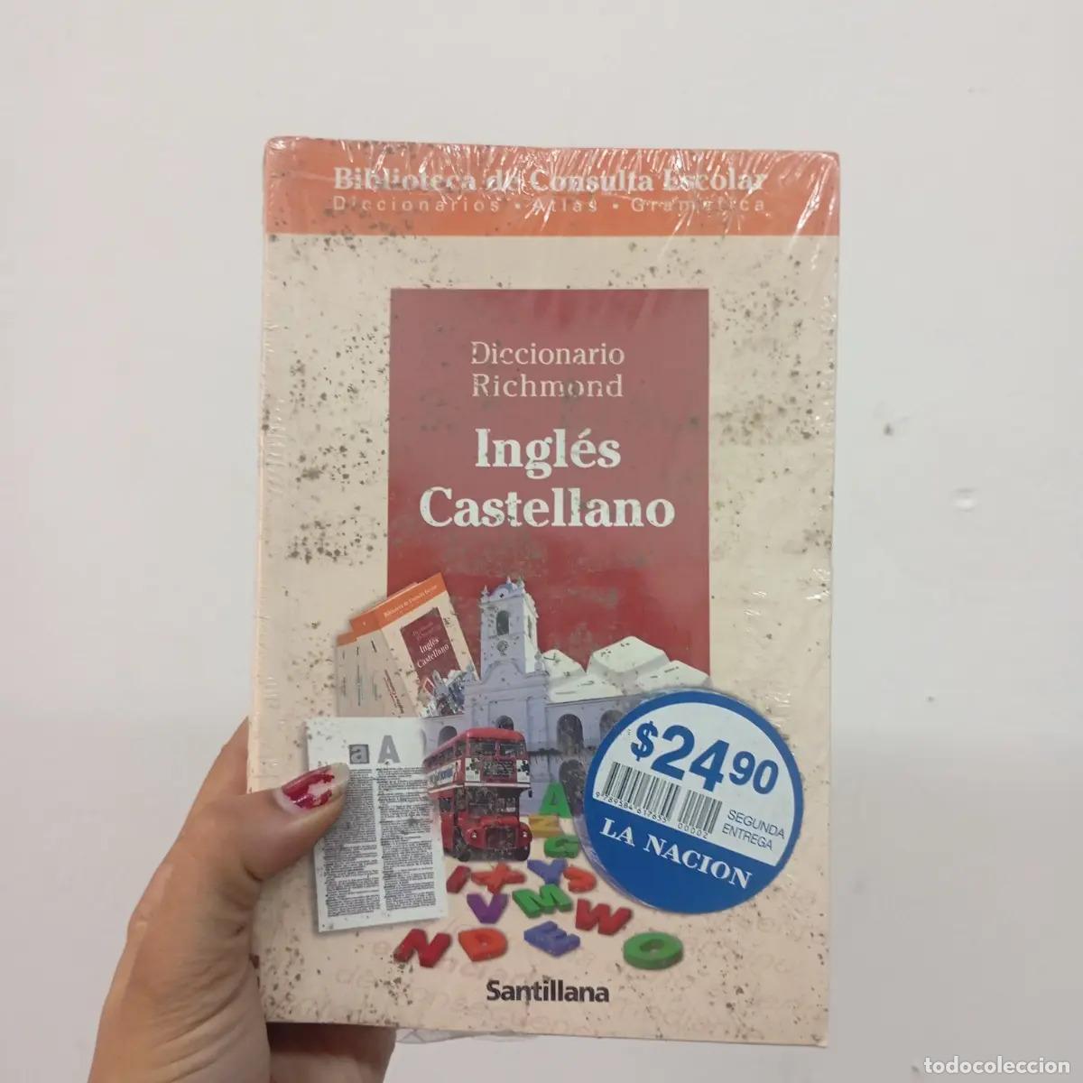 Livros em segunda m&atilde;o: Diccionario richmond ingl&eacute;s-castellano - Santillana