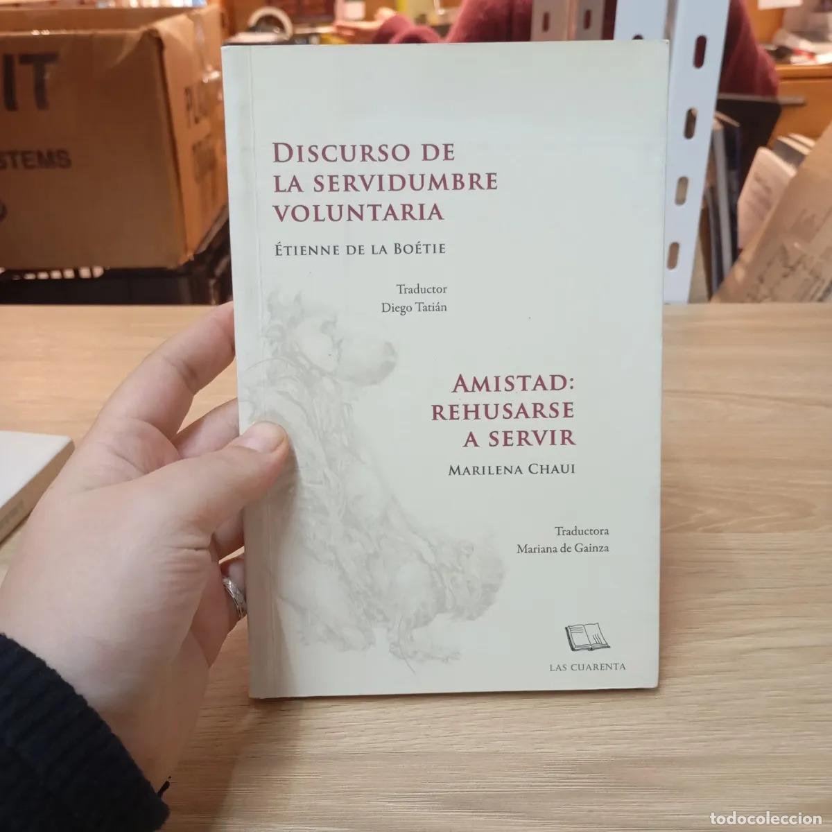 Livros em segunda m&atilde;o: Discurso de la servidumbre voluntaria - &Eacute;tienne de la Bo&eacute;tie