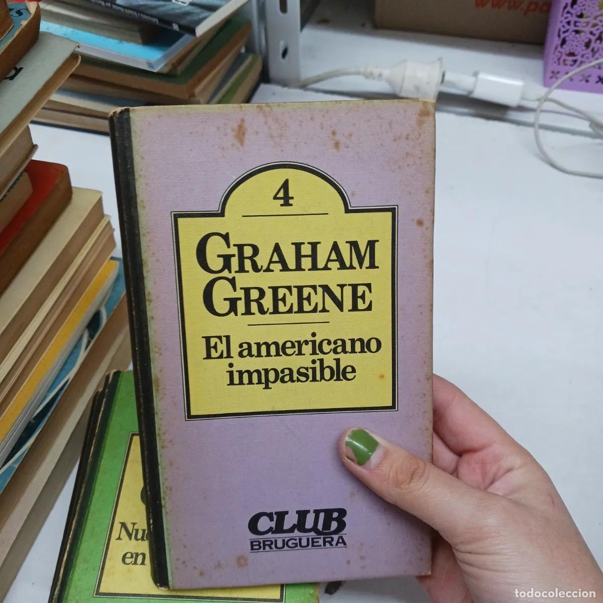 Livros em segunda m&atilde;o: El americano impasible (det.) - Graham Greene