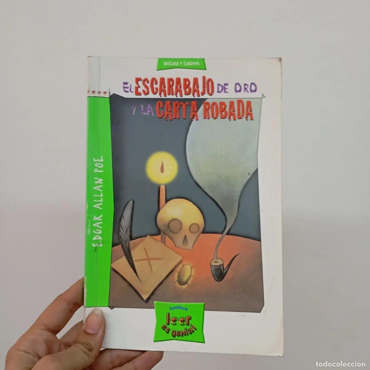 Libros: El escarabajo de oro y la carta robada - Edgar Allan Poe
