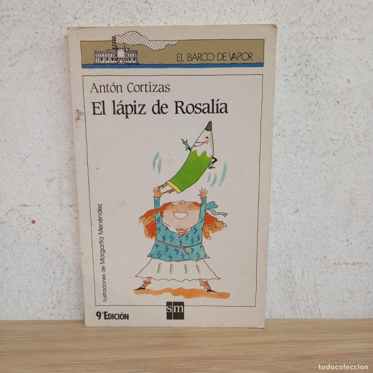 Libros: El l&aacute;piz de Rosal&iacute;a - Ant&oacute;n Cortizas - Foto 1