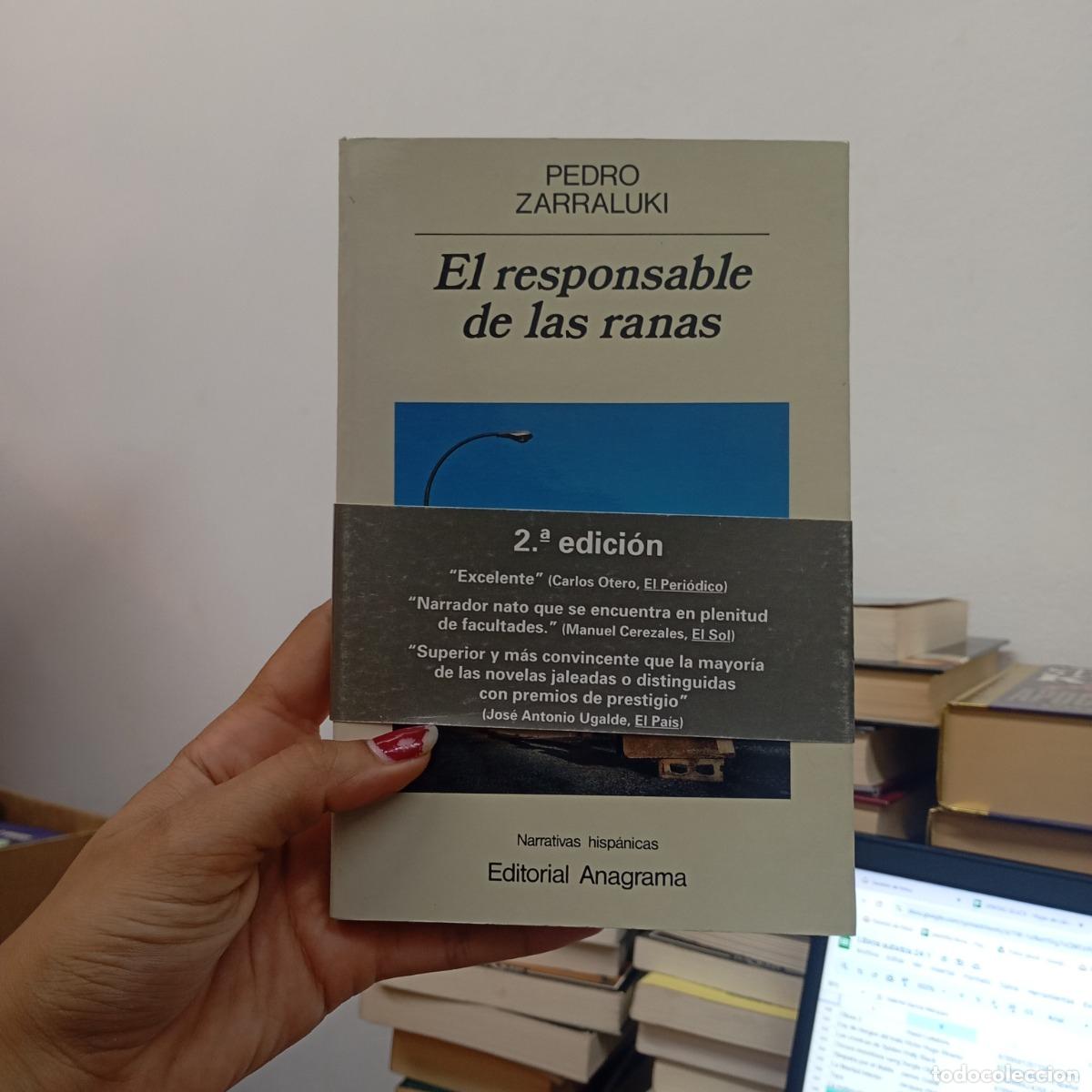 Libros: El responsable de las ranas - Pedro Zarraluki - Foto 1