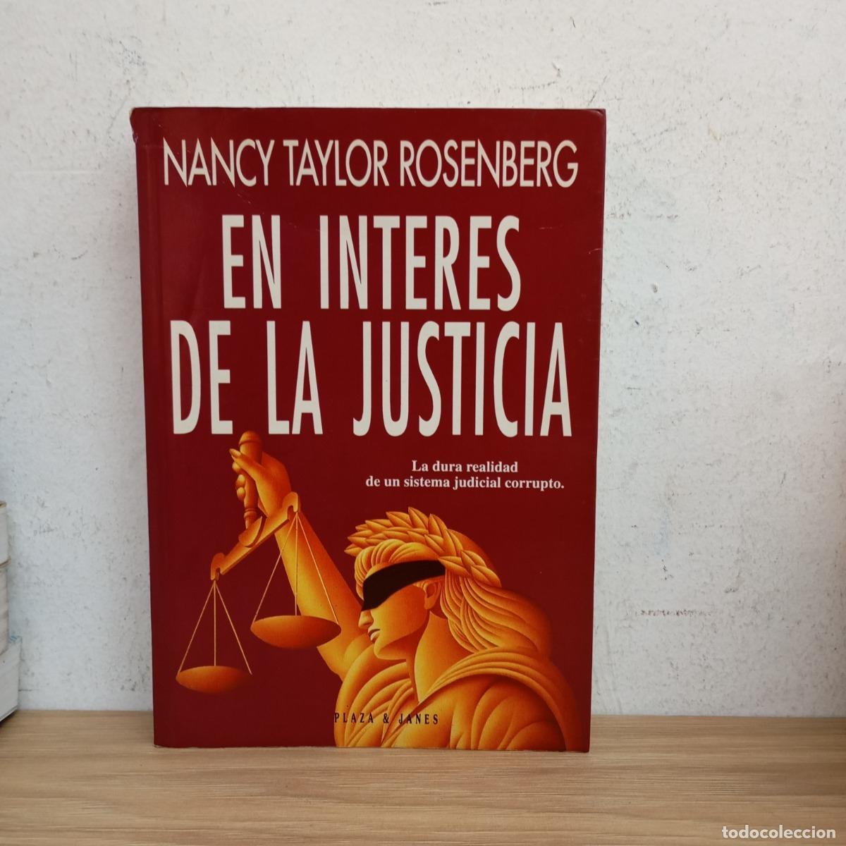 Libros: En inter&eacute;s de la justicia - Nancy Taylor Rosenberg