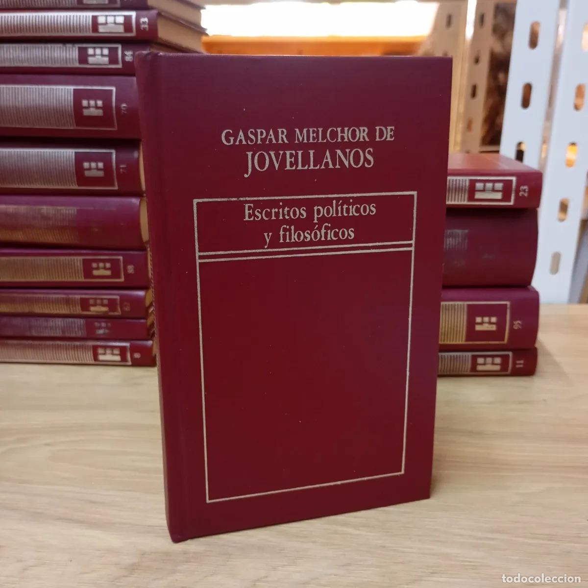 Libros: Escritos pol&iacute;ticos y filos&oacute;ficos - Gaspar Melchor de Jovellanos