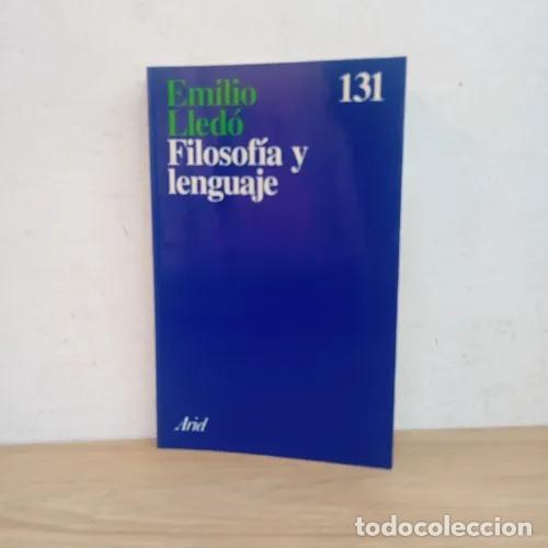 Libros: Filosof&iacute;a y lenguaje (subr.) - Emilio Lled&oacute; - Foto 1