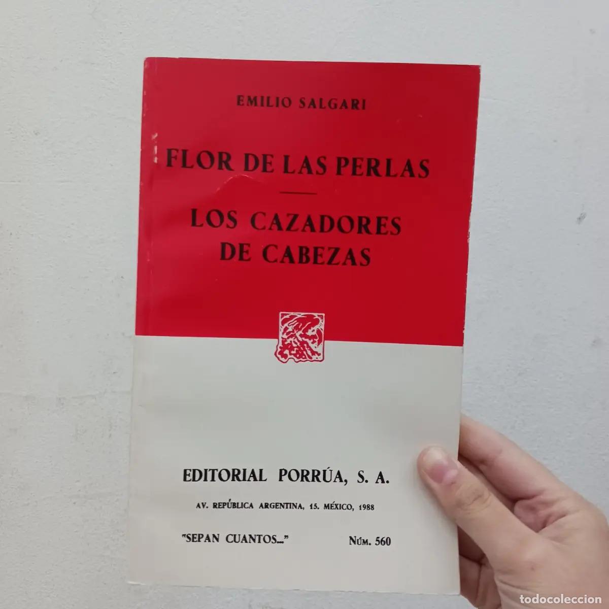 Libri di seconda mano: Flor de las perlas, los cazadores de cabezas (detalle) - Emilio Salgari