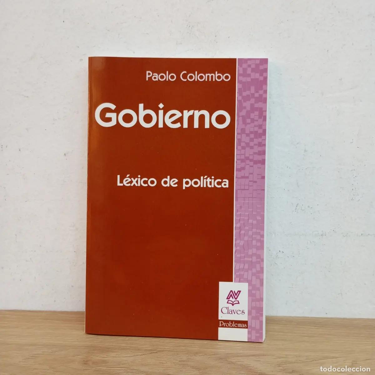 Libros: Gobierno - Paolo Colombo - Foto 1