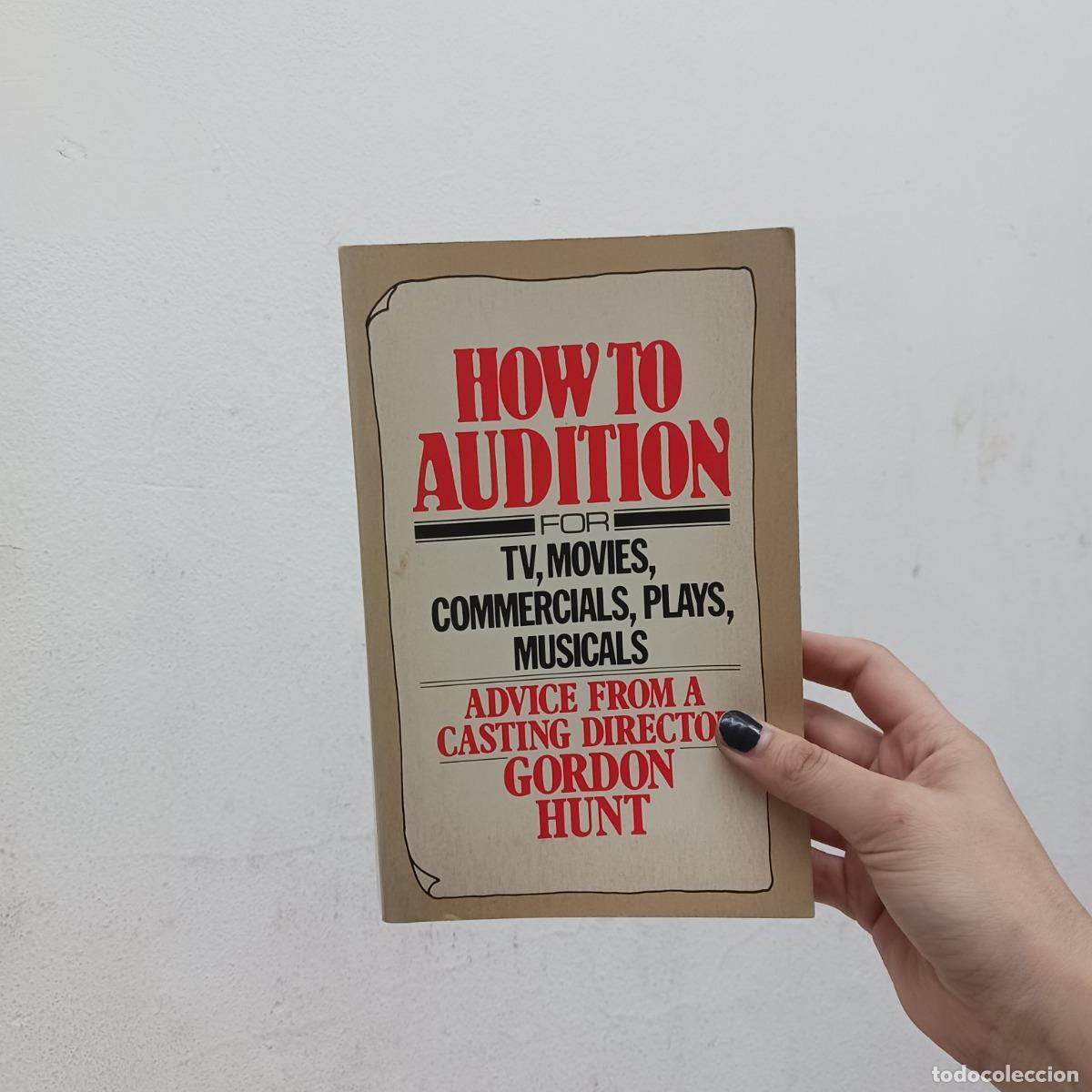 Livros em segunda m&atilde;o: How to audition - Gordon Hunt