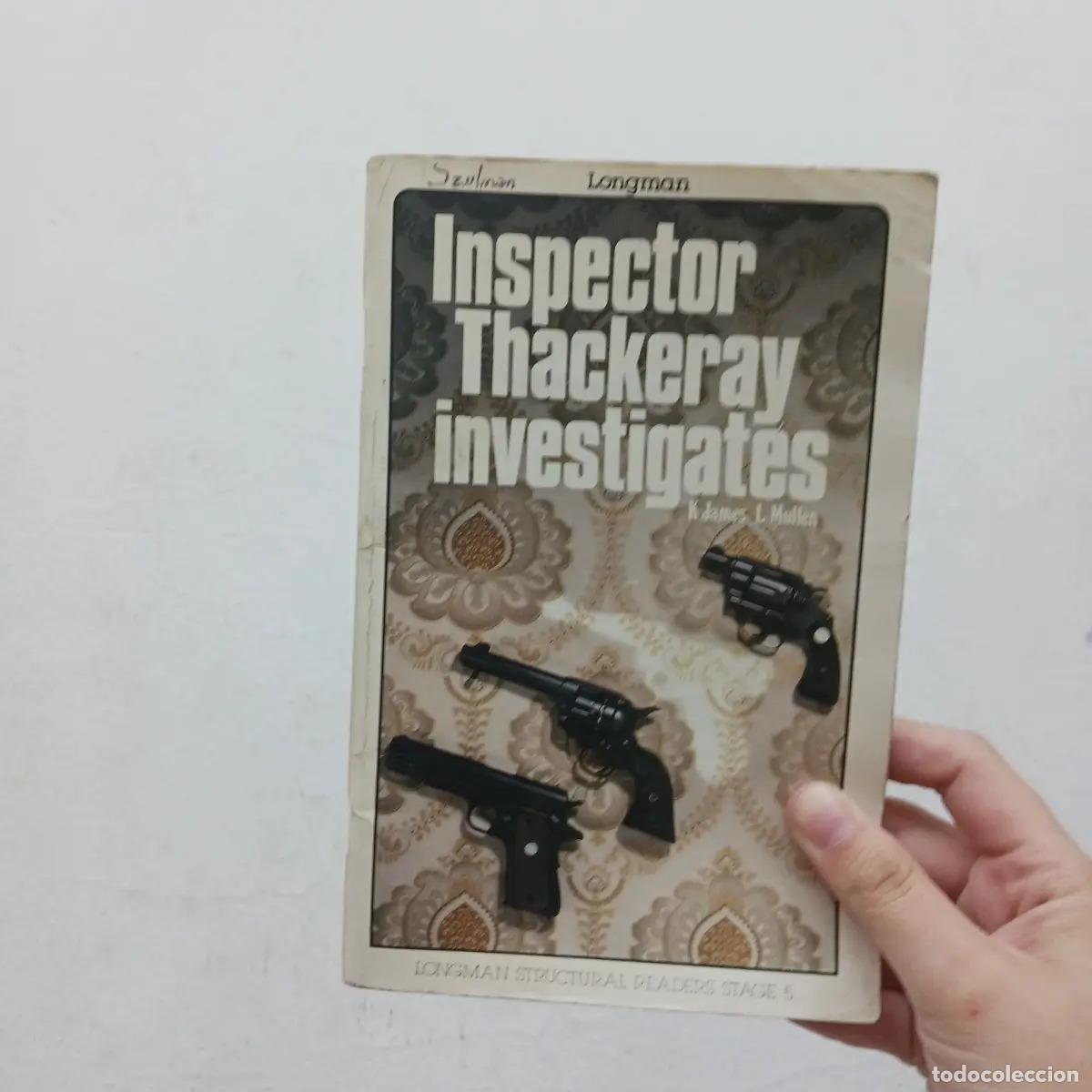 Libros: Inspector Thackeray investigates (det.) - K. James, L. Mullen - Foto 1