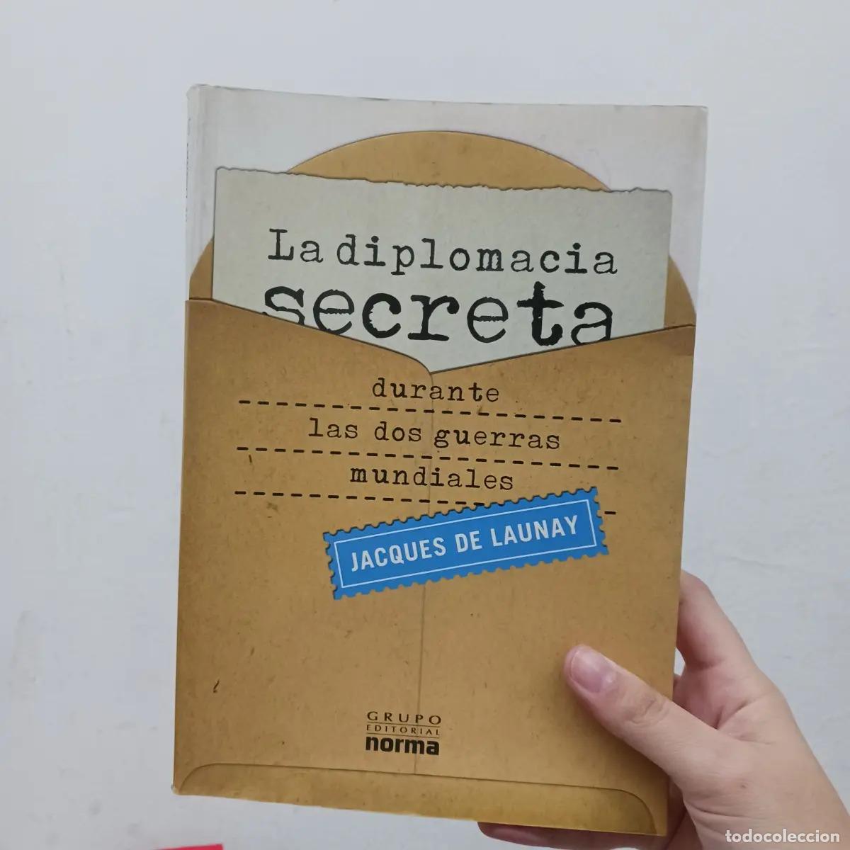 books: La diplomacia secreta (detalle) - Jacques de Lunay