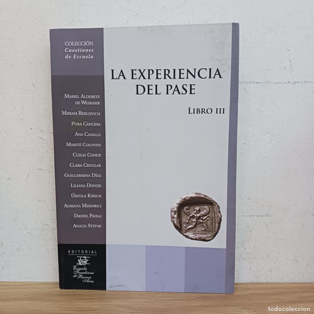 Livres: La experiencia del pase 3 - VVAA